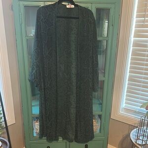 Buddy Love Snake Duster EUC